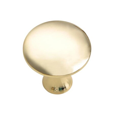 Utopia Alley Charlton Cabinet Knob Polished Gold 1-1/4 inch HW335PLGD021